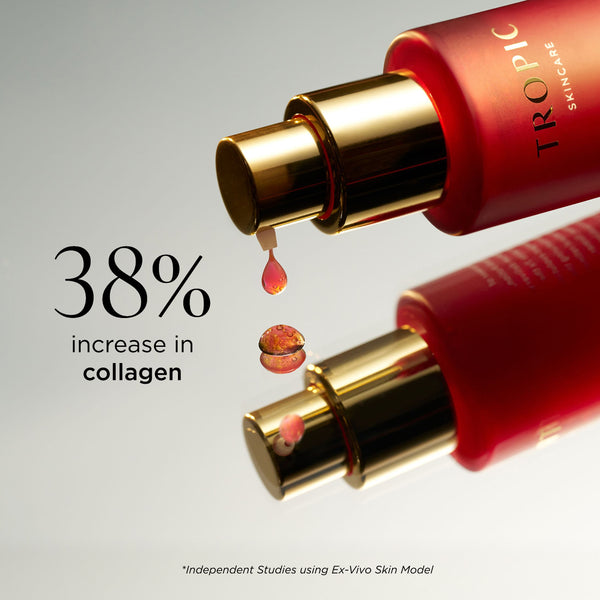 Youth Potion Advanced serum bottle with a drop of serum and the claim 